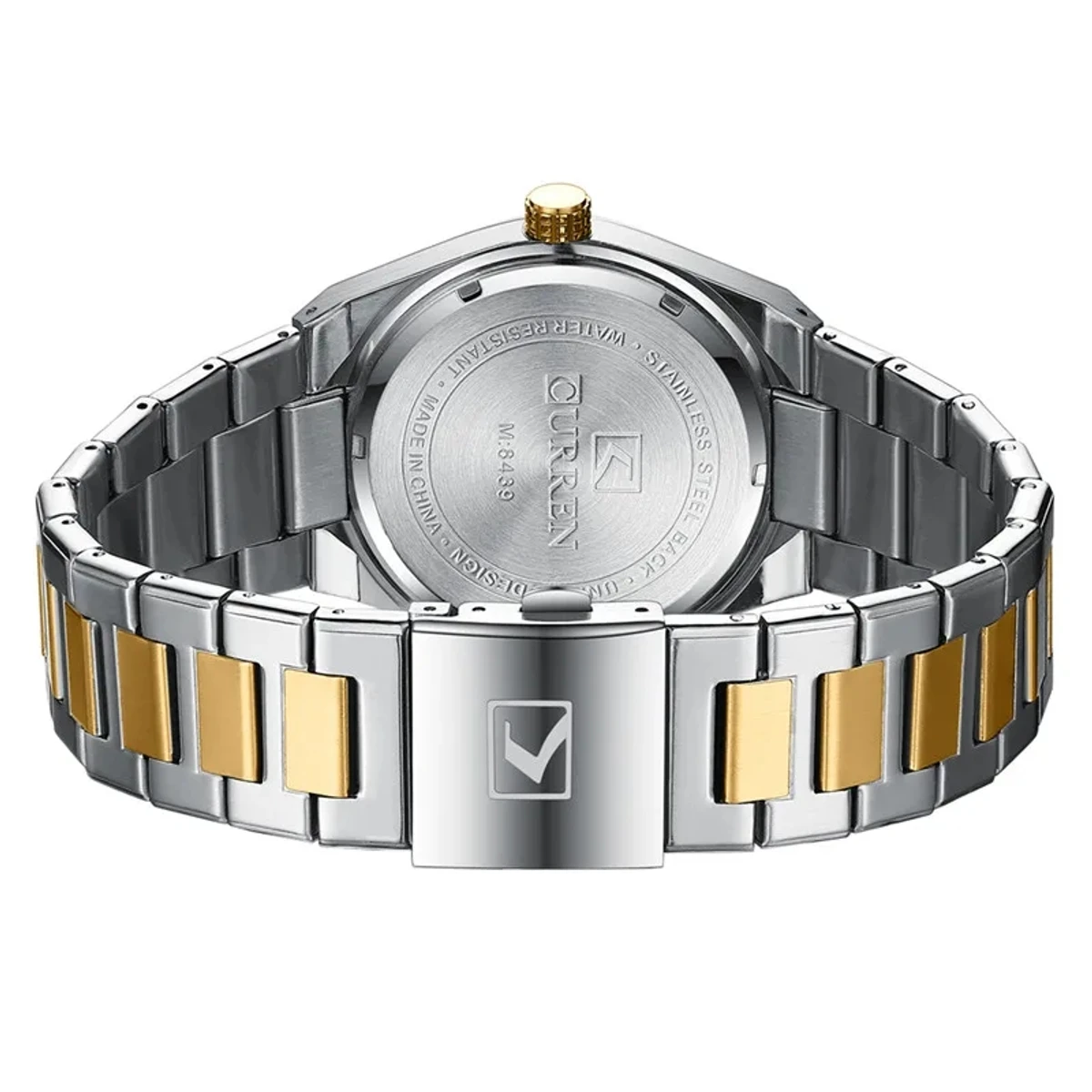 CURREN 8439 Stainless Steel Fashion Quartz Man Wristwatch - Image 5