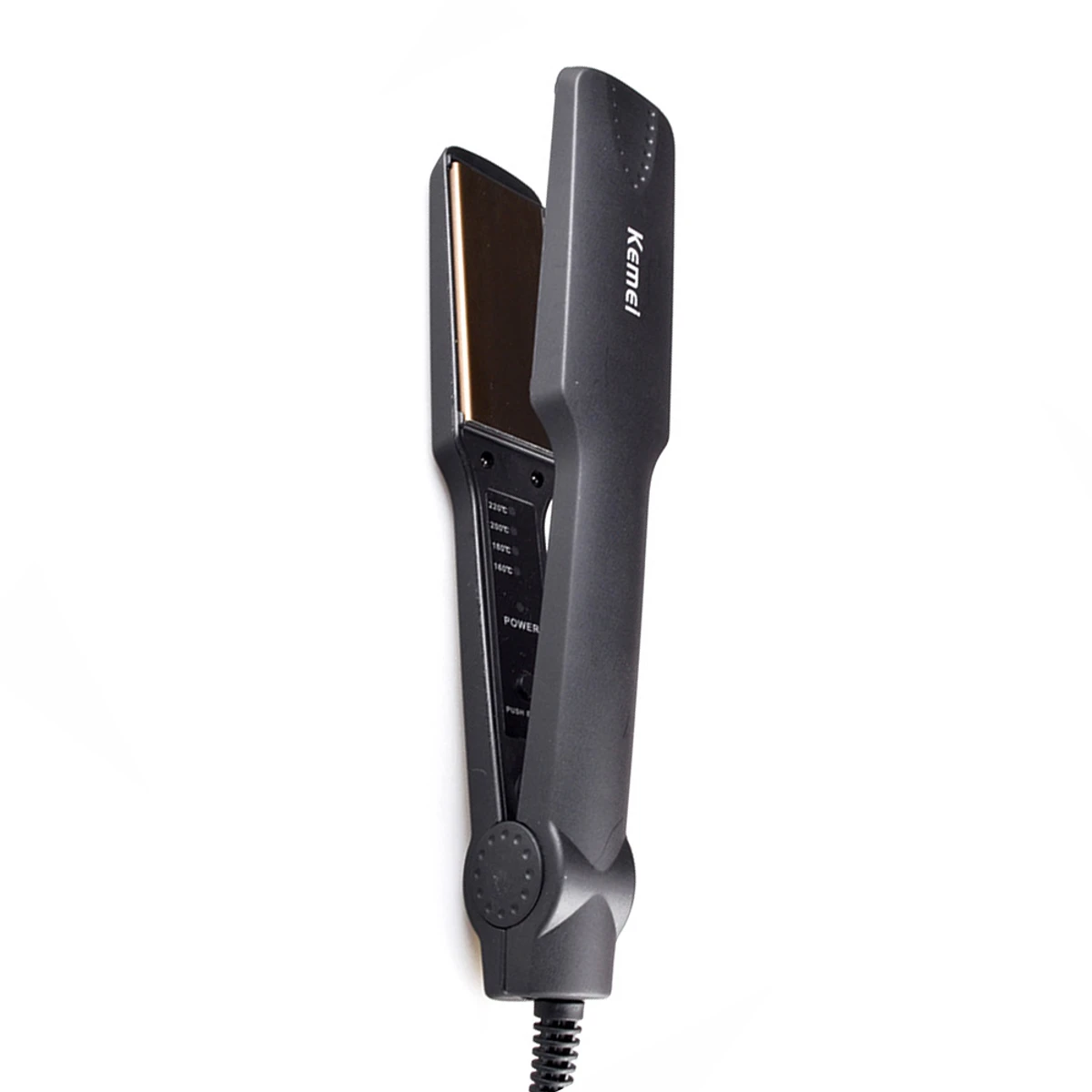 KM-329 Professional Electric Hair Straightener Flat Iron Clip Styling Tool