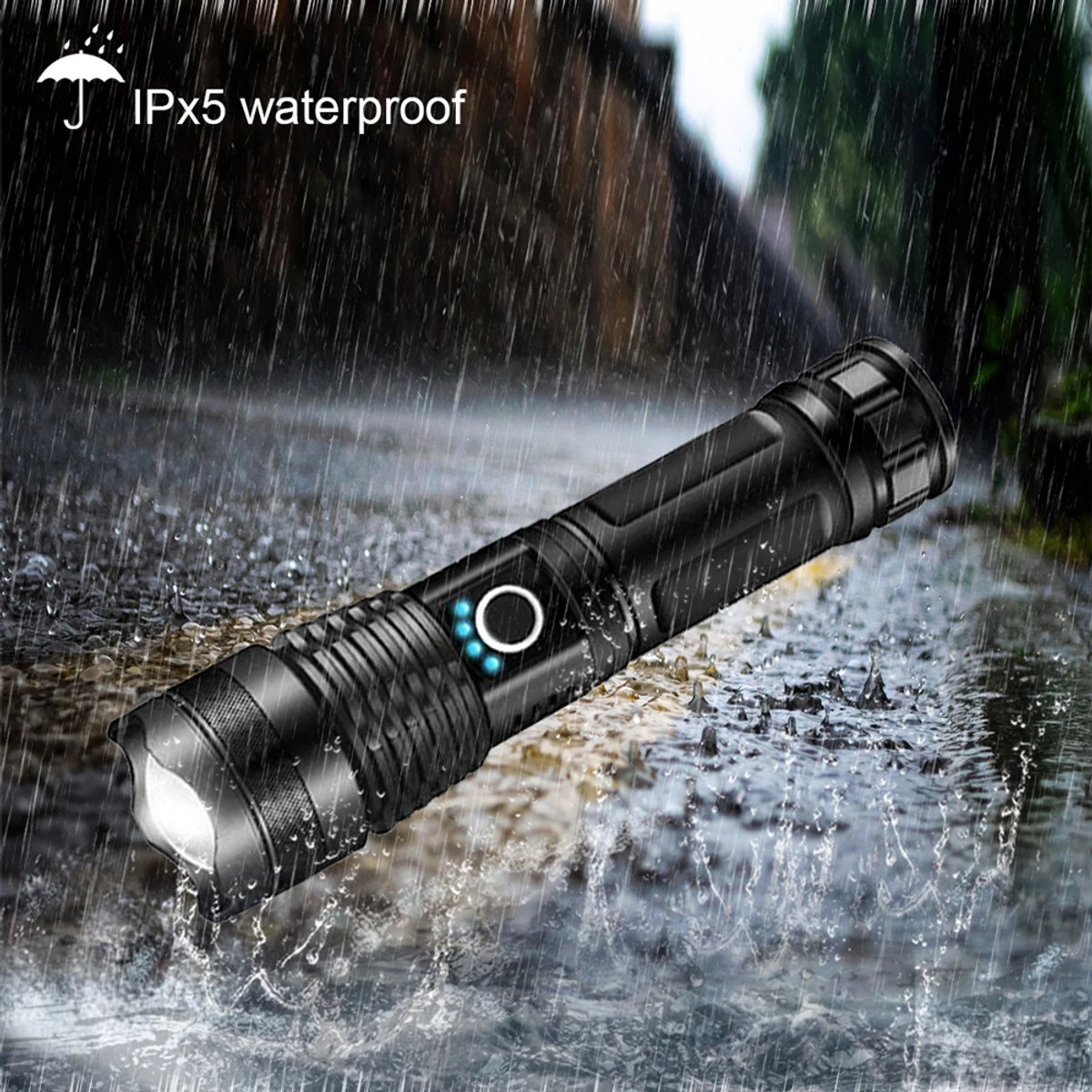 XHP50 Waterproof High Lumens LED Flashlight