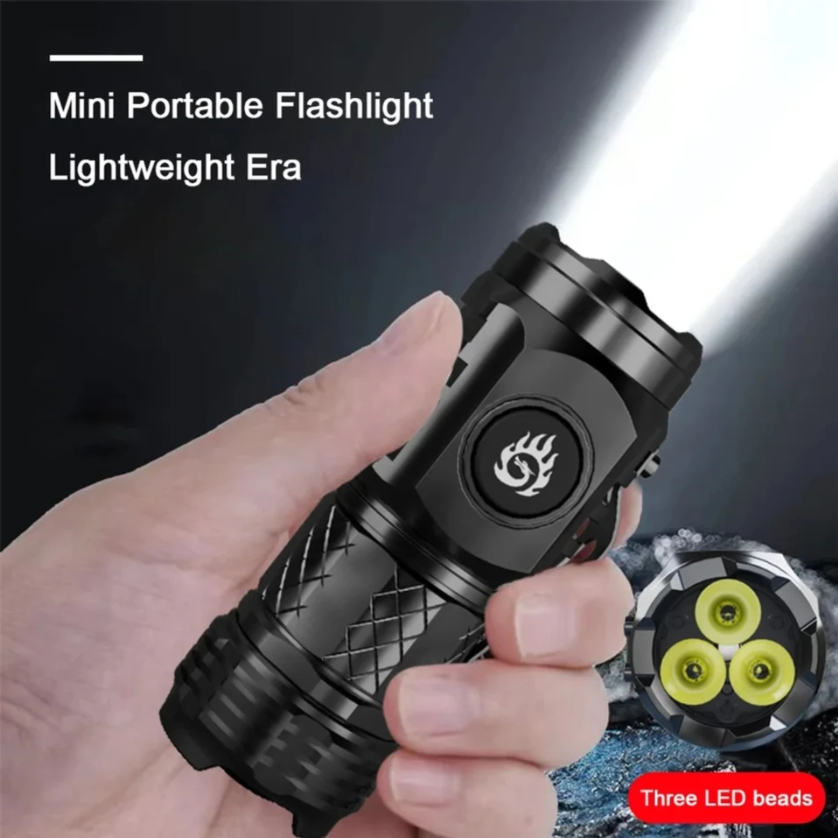 High Power LED Flashlight Torch 20W Ultra Powerful LED Flashlight USB Rechargeable LED Tactical Flashlights